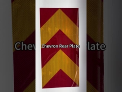 Indicador de advertencia de alta intensidad de movimiento lento para transportadores de bicicletas Indicador trasero para camiones