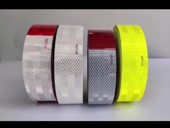 Autos de seguridad camiones bicicletas carreteras rodillos prismáticos DOT C2 cinta reflectante autoadhesivo
