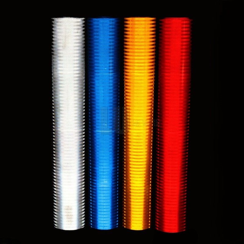 Película reflectante PET retroprismática ASTM tipo 3 acrílico de vinilo