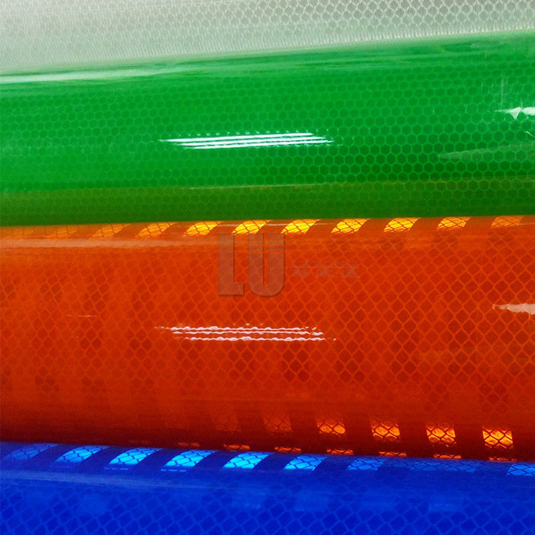 EGP/Diamante de alta visibilidad Micro-prismática película reflectante/hoja para marcas personalizadas de seguridad vial