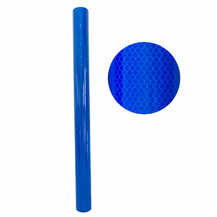 Grado de diamante Prismático Reflector de láminas de vinilo Rollo Blanco Amarillo Rojo Verde Azul Color fluorescente
