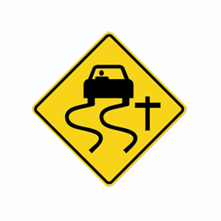 Señales de advertencia de tráfico informativas para la seguridad vial