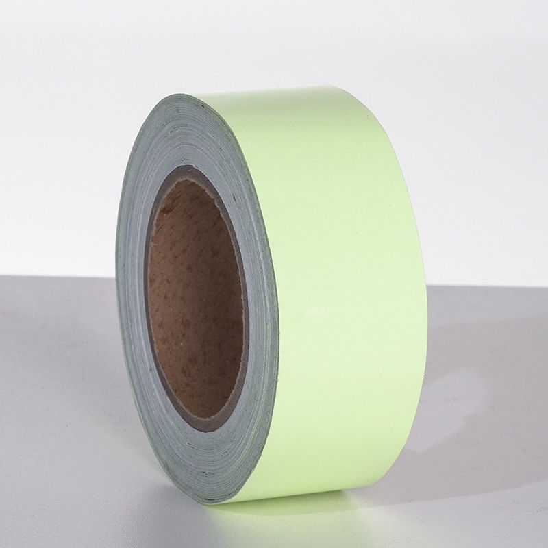 Fotoluminiscente autoadhesivo brillo en la oscuridad rollos de vinilo papel reflectante luminoso película para mascotas