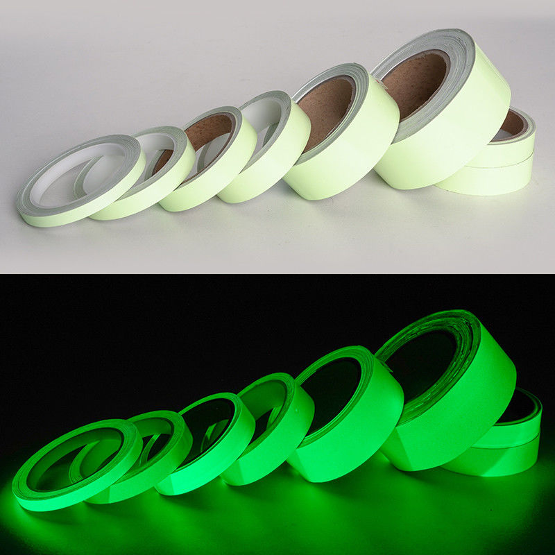 Autoadhesivo Glow In The Dark Tape Film Adhesivo luminoso para señales de seguridad