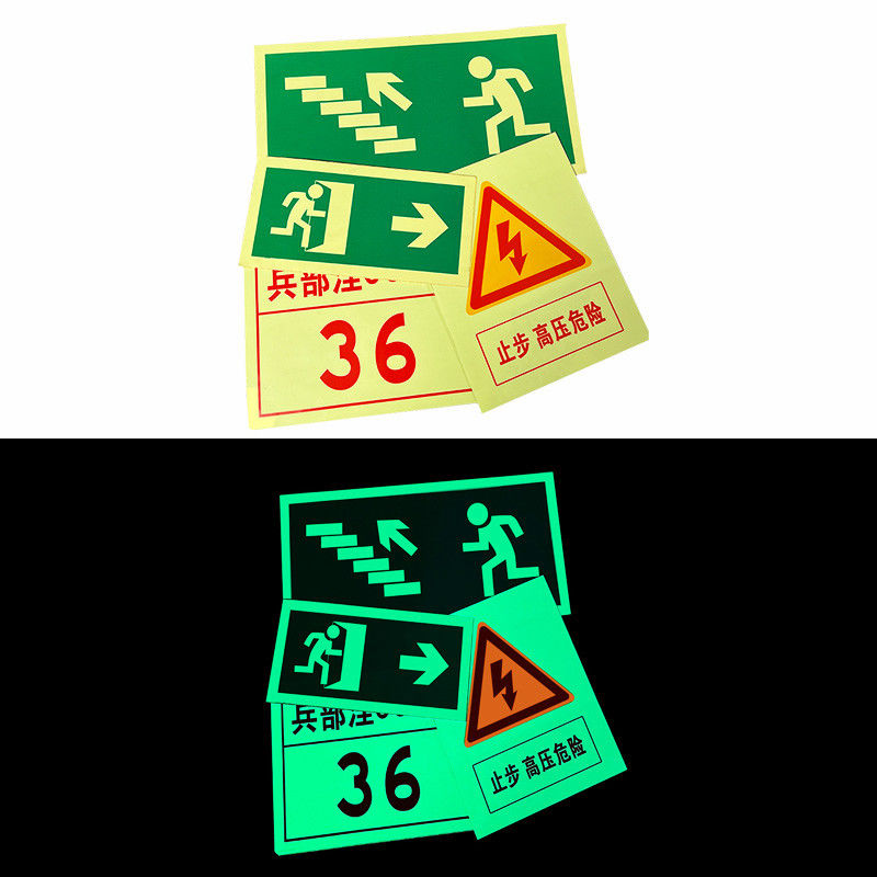 Cintas luminosas resplandecen en la oscuridad pegatinas autoadhesivas decoración de la pared escaleras de seguridad advertencia cinta fluorescente