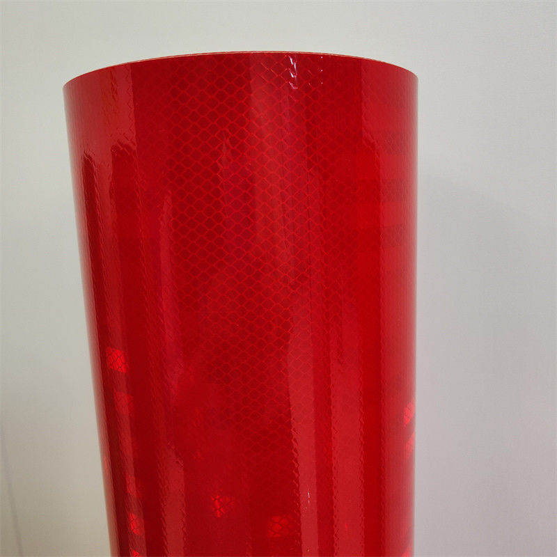 ASTM D4956 Tipo II Material reflector rojo de grado EGP para señales de parada