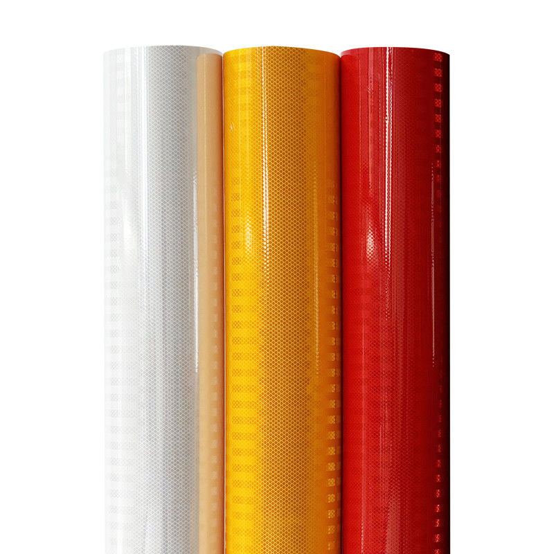 ASTM D4956 Tipo II Material reflector rojo de grado EGP para señales de parada