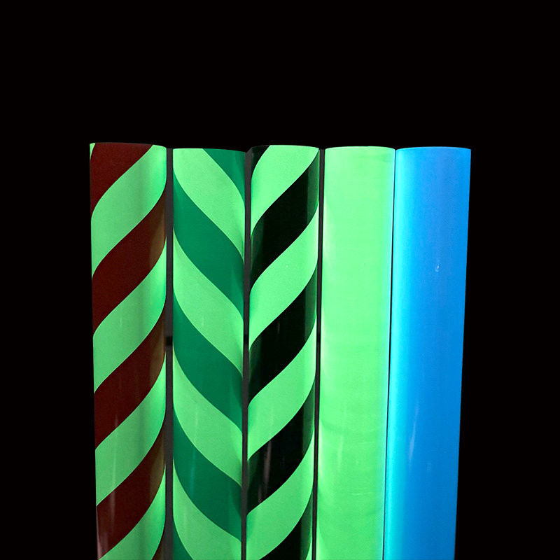 Película de vinilo verde fotoluminiscente para decoración