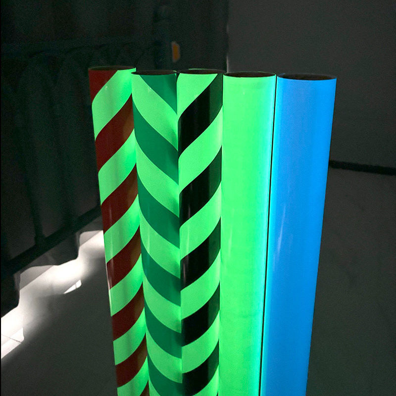 Película de vinilo verde fotoluminiscente para decoración