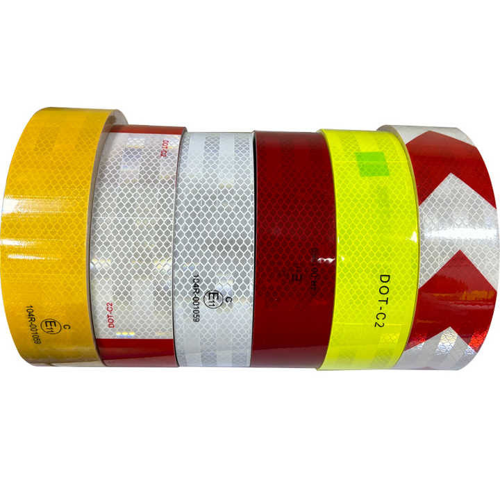 Pintura de 2 pulgadas x 50 yardas con cinta reflectiva DOT-C2 para camiones de vehículos
