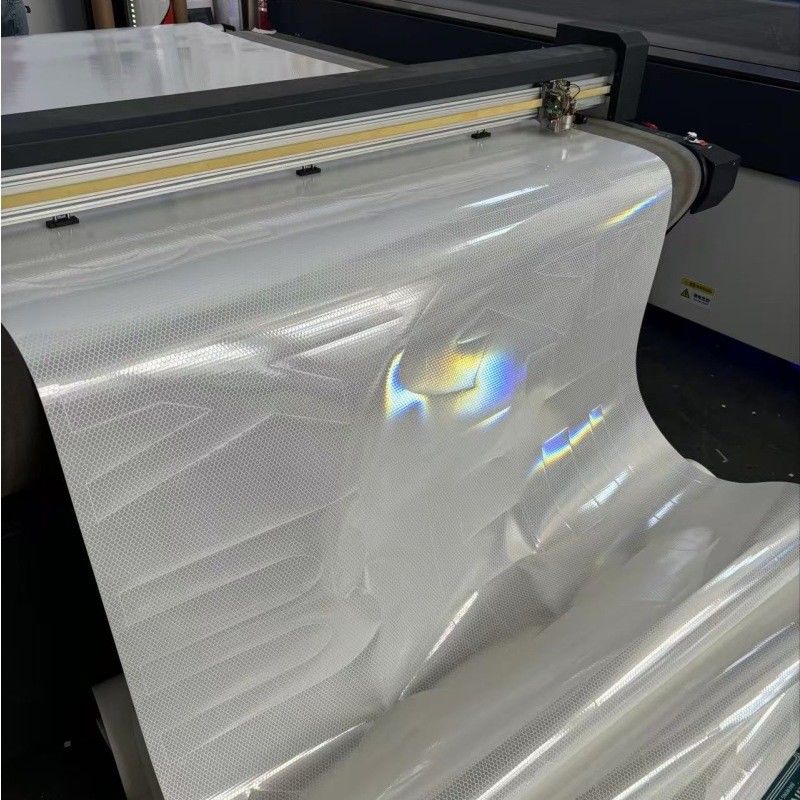 Vinilo reflectante de grado diamante DG para impresión digital UV, 10 años, para señales de tráfico en carreteras