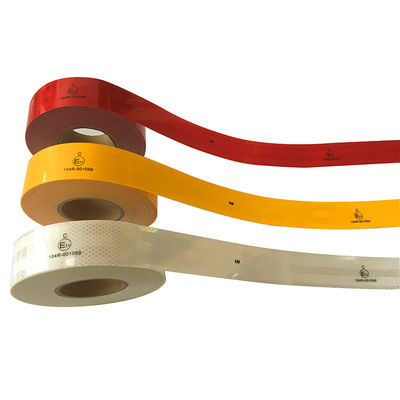 Buen precio Conpicuidad PVC PET ECE Cinta reflectante Alta visibilidad ODM en línea