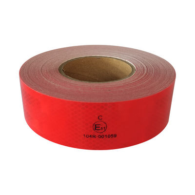 Buen precio Tela reflectiva de prisma rojo EGP ECE 104R camiones remolques OEM en línea