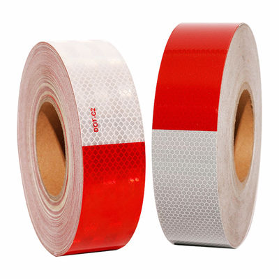Buen precio Cinta reflectante prismática imprimible de alta intensidad para camiones Dot-C2 en línea