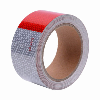 Buen precio PET Microbeads DOT adhesivo de cinta reflectante para camiones en línea