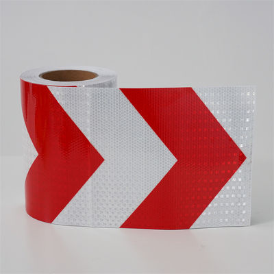Buen precio Diseño de la flecha de cristal de red de cinta de advertencia reflectante para la fabricación de visibilidad del vehículo en línea