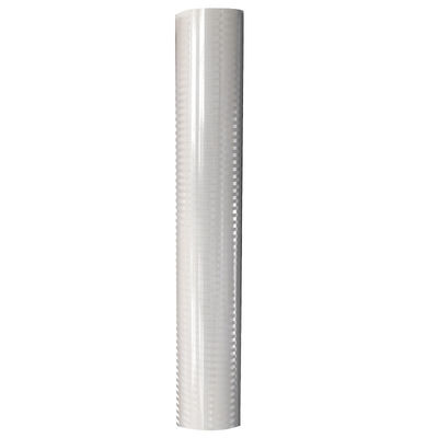 Buen precio Hojas de laminado de vinilo blanco autoadhesivo blanco micro prismático reflectante en línea