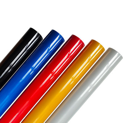Buen precio 5200 Hoja de vinilo reflector negro mate PVC Material acrílico en línea