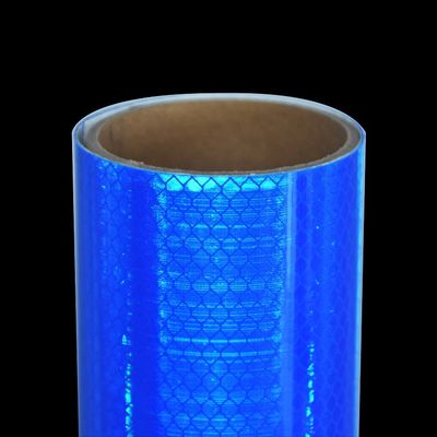 Buen precio Hoja reflectiva de diamante prismático de cubo completo azul para carreteras en línea