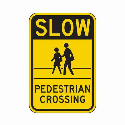 Buen precio Signos de seguridad reflectores de flecha rectangular de movimiento lento Signo de carretera obligatorio en línea