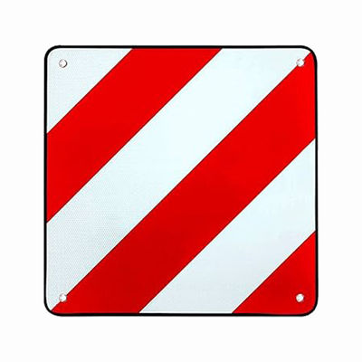 Buen precio Placa de señalización trasera reflectiva de alta visibilidad para vehículos pesados en línea