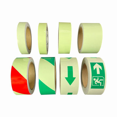 Buen precio Color verde Alta luminosidad luminosa pegatina extraíble Brillo en la cinta oscura para escalera en línea