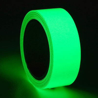 Buen precio Autoadhesivo Adhesivo personalizado Imprimible película fotoluminiscente de PVC Brillo en la señal de calentamiento oscuro en línea