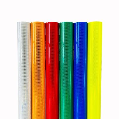 Buen precio Material de lámina reflectante de grado diamante imprimible vinilo para señales de tráfico en línea