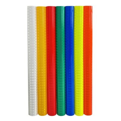 Buen precio Hoja reflectiva prismática de alta visibilidad Rollo de vinilo para señales de tráfico en línea