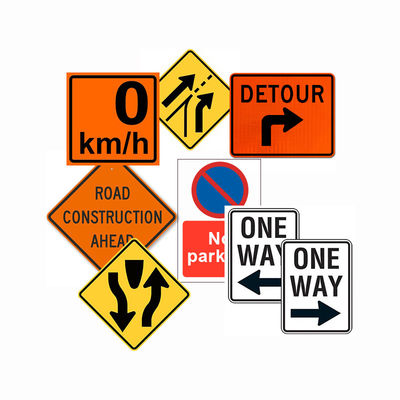 Buen precio Trabajo de construcción de señalización de carretera reflejante personalizada Signo para la zona de trabajo en línea