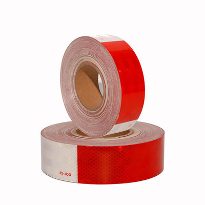 Buen precio Alta visibilidad 2 pulgadas DOT C2 refleja Conspicuidad cinta de cinta camión pegatinas reflectantes en línea