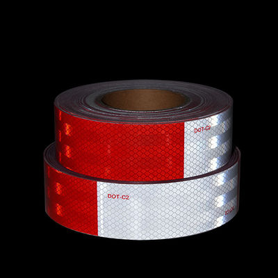 Buen precio Tela reflectiva de remolque de alta intensidad de 2 pulgadas DOT C2 Remolque de carga de motocicleta automotriz Tractor Advertencia en línea