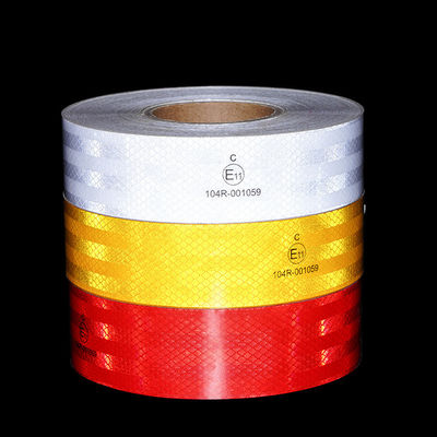 Buen precio Material reflectante de alta visibilidad ECE 104r Pegatina reflectante para camión en línea