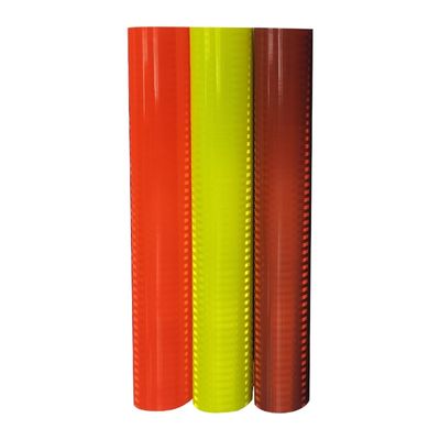 Buen precio Blanco Amarillo Rojo Color HIP EGP Grado 7-10 años Garantía Hoja reflectante película de vinilo para la seguridad vial en línea
