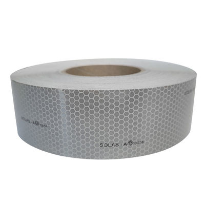 Buen precio Seguridad vial Saso Certificado de señalización vial Bote pegatina cinta reflectante para vehículos camiones remolque bote salvavidas en línea