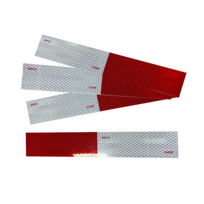Buen precio Cinta reflectante de seguridad autoadhesiva DOT-C2 roja blanca para vehículos de camiones en línea