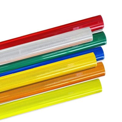 Buen precio Material de señalización reflectante de la hoja reflectante de grado diamante ASTM D 4956 en línea