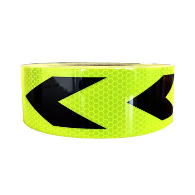 Buen precio Cintas reflectoras de pana amarilla y verde fluorescentes para advertencia de seguridad del vehículo en línea