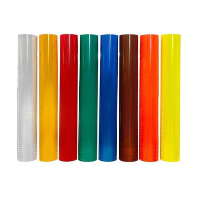 Buen precio Super alta intensidad de grado micro prismático material reflectante de lámina de vinilo reflectante en línea