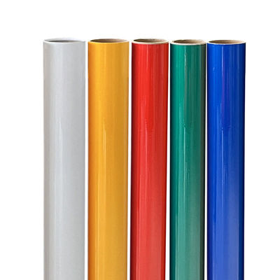 Buen precio 5 Years Printable Adhesive Engineer Grade Reflective Cutting Vinyl for Temporary Signs en línea