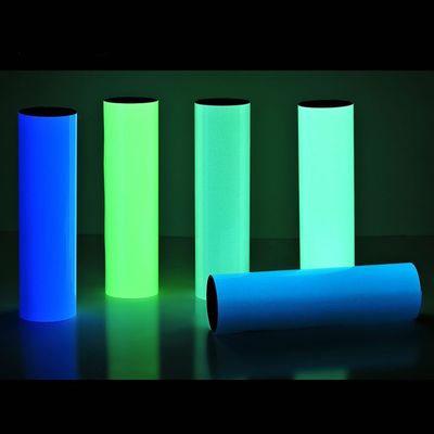 Buen precio PVC Noche luminosa en la oscuridad Fotoluminiscente Vinilo autoadhesivo Signos de advertencia de seguridad Impreso Noche luminosa Brillante en línea