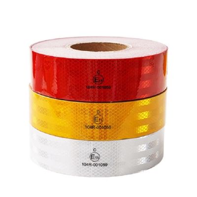 Buen precio Diamond Grade Mirco Prismatic ECE 104R Warning Retro Reflective Tape for Trucks en línea