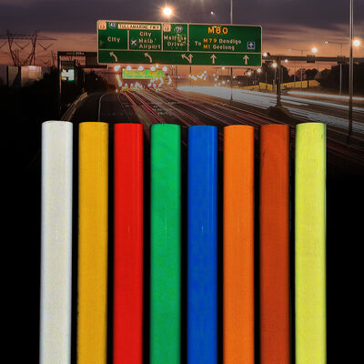 Buen precio ASTM D4956 Película de hoja reflectiva de alta intensidad tipo III con garantía de 10 años y compatibilidad con la impresión digital en línea