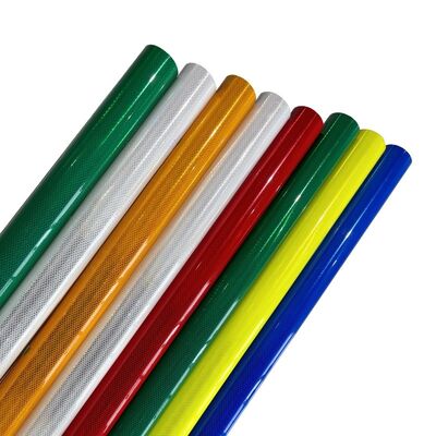 Buen precio Lámina Reflectante Diamante Imprimible con Alta Reflectividad y Estructura Microprismática para Seguridad Vial en línea