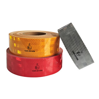 Buen precio Cinta reflectante microprismática de aluminio ECE 104R para contornos de vehículos en línea