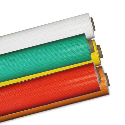 Buen precio Hoja reflectante de alta intensidad con vida útil al aire libre de 10 años, conforme con ASTM D4956 Tipo III y diseño de superficie de panal de miel en línea
